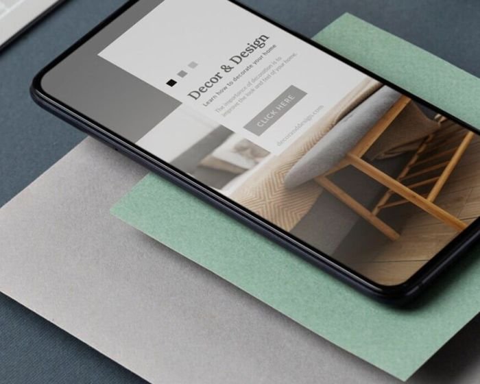 Decor & Design Company App Development (Demo)
